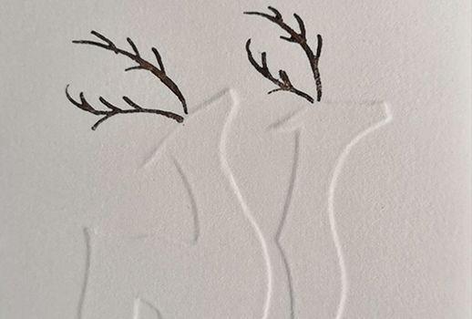 Prägen Papier Prägen Papier