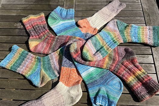 stricken socken